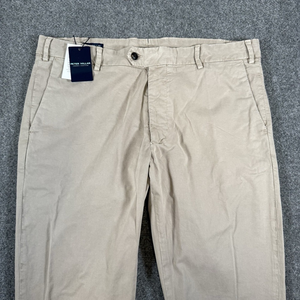 Peter Millar Pants Mens 36x36 Crown Crafted Concorde Garment Dyed Stretch New - Picture 3 of 14